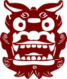 shisaa.be Logo depicting a Shisaa demon